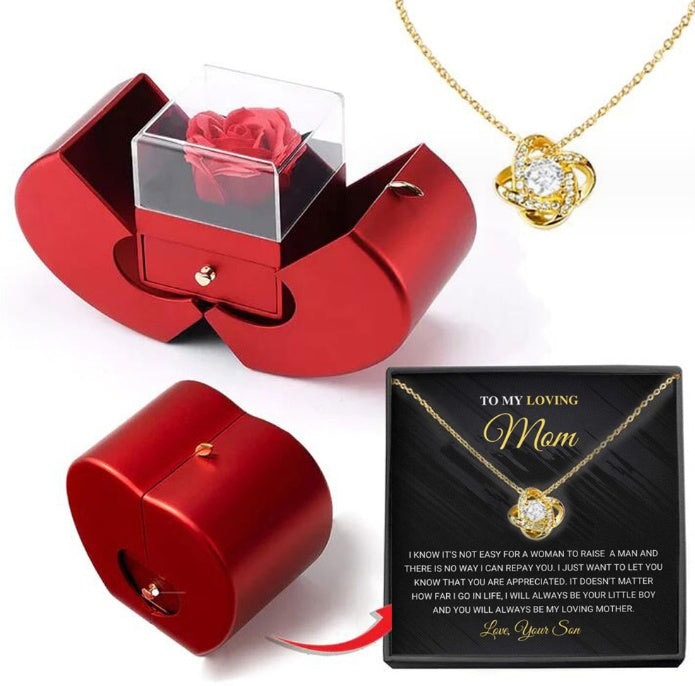 Elegant Jewelry Box & Necklace – The Perfect Gift for Your Loved One!