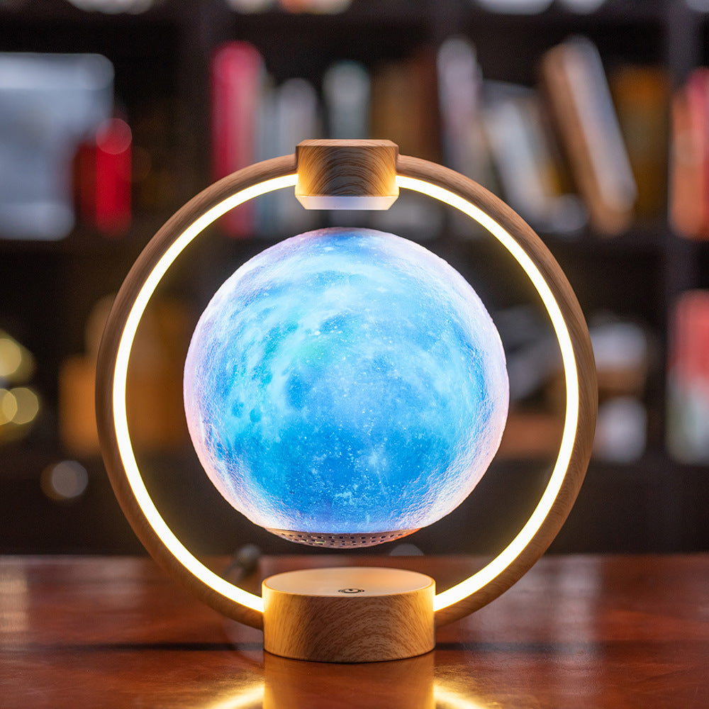 Maglev Moon Light - Levitating 3D Bluetooth Speaker with Color hanging