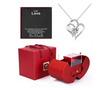 Elegant Jewelry Box & Necklace – The Perfect Gift for Your Loved One!