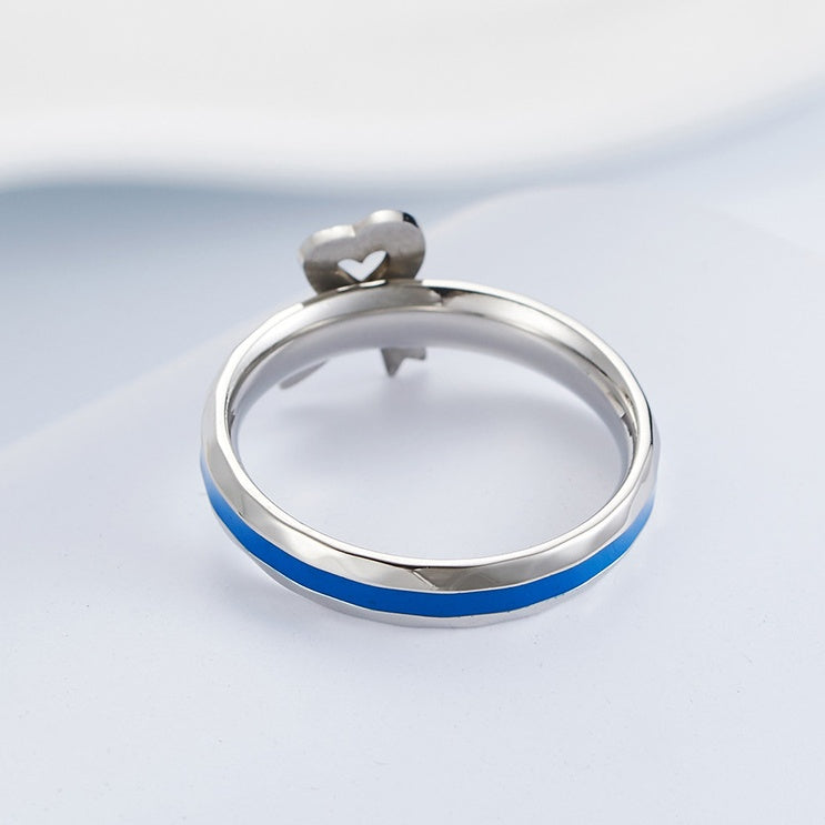 Autism Care Day Blue Action Ring