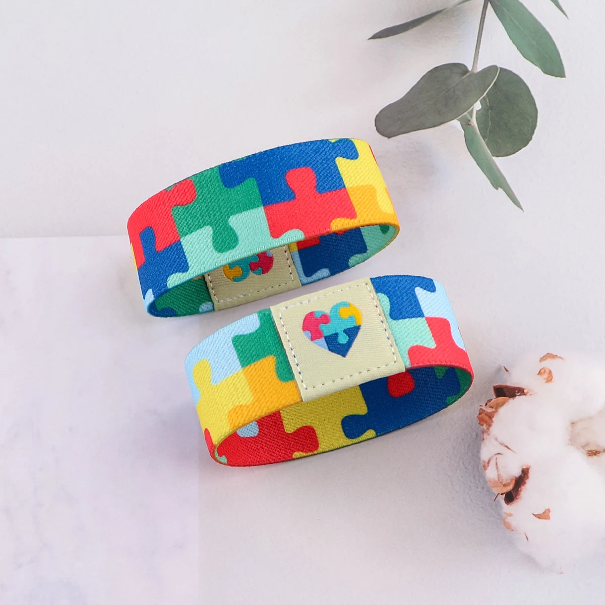 Autism Awareness Puzzle Bracelet For Women Armband Wristband Bracelets Bangles Nurse Doctor Accessories Fashion Bracelet Gifts