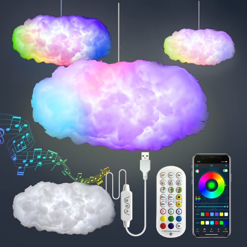 Ambient Light Lightning Simulation Clouds Bedroom Room Light