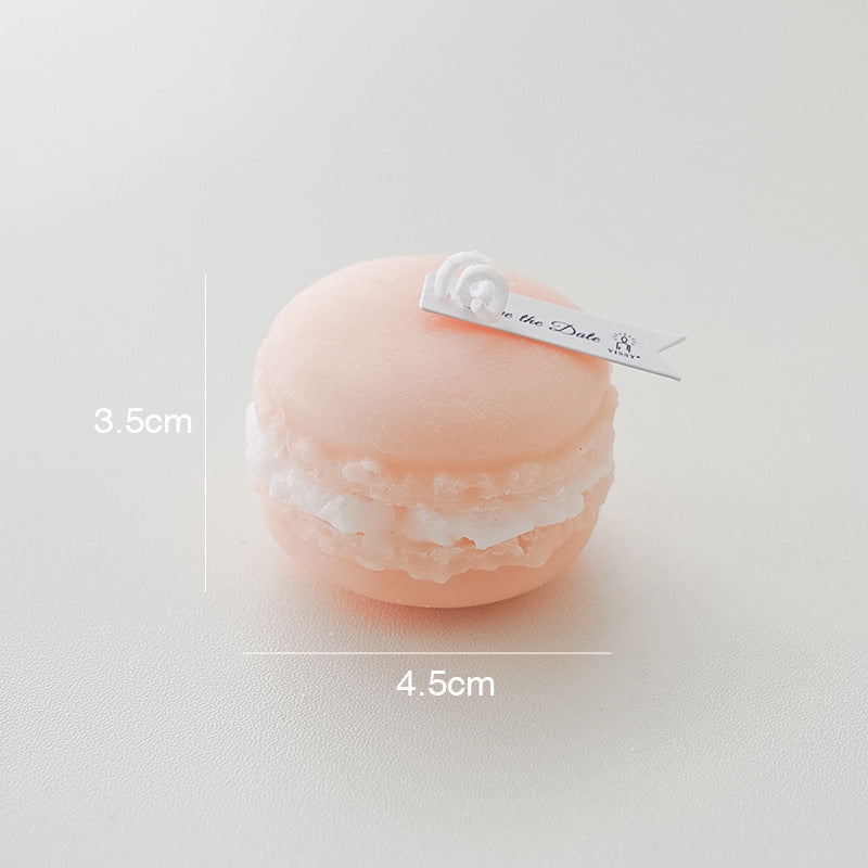 Macaron Scented Candle Photo Props