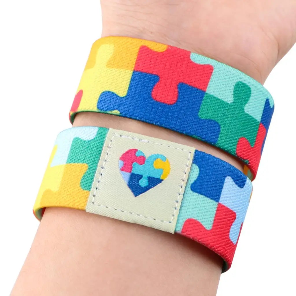 Autism Awareness Puzzle Bracelet For Women Armband Wristband Bracelets Bangles Nurse Doctor Accessories Fashion Bracelet Gifts