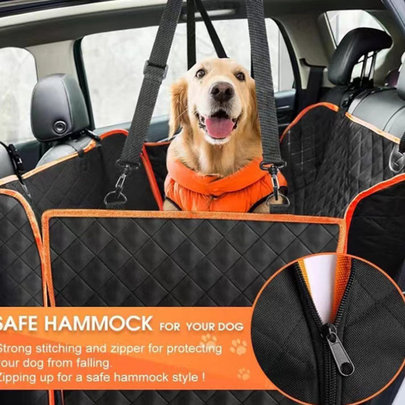 Waterproof Dog Car Seat Cover - Oxford Cloth Hammock Protector for Pets