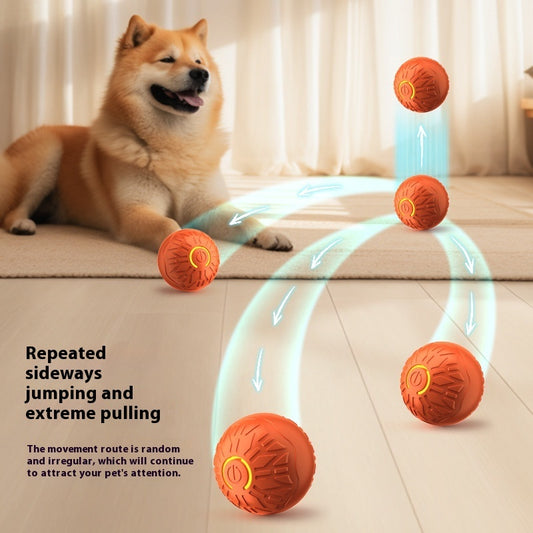 Electric Jumping Ball - Automatic Dog Toy for Training & Play