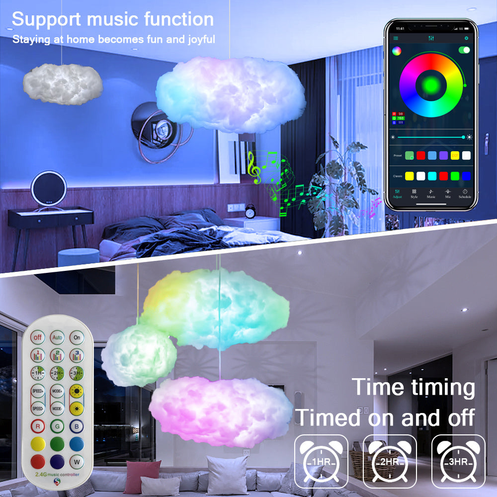 Ambient Light Lightning Simulation Clouds Bedroom Room Light