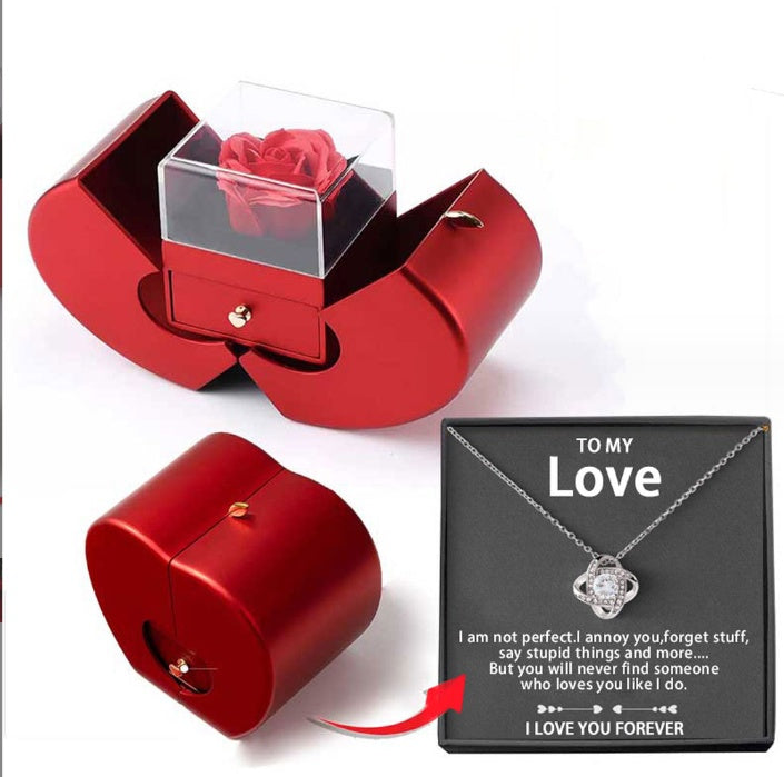 Elegant Jewelry Box & Necklace – The Perfect Gift for Your Loved One!